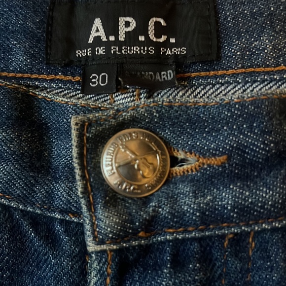 A.P.C straight denim, 30x30 - Picture 7 of 9